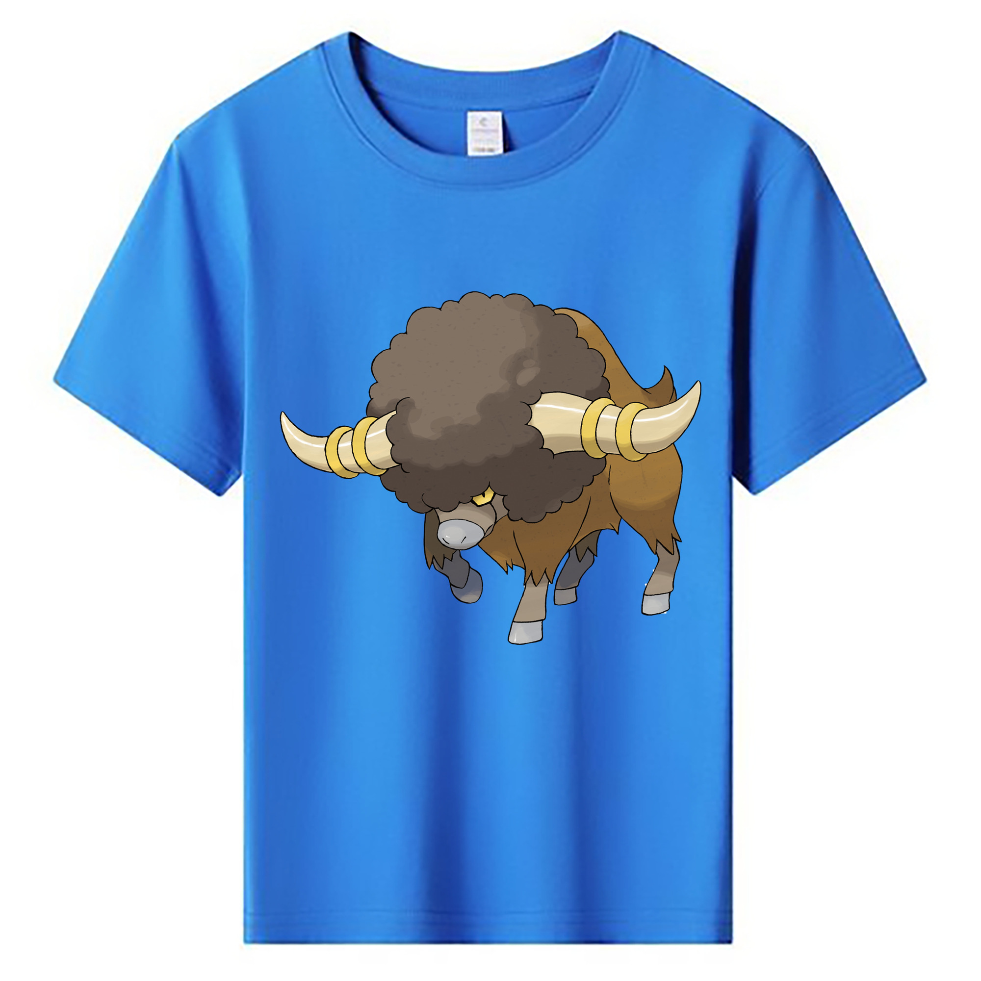 （画像用） ポケットモンスター Pokémon 綿100％キッズTシャツ（フロントプリント）